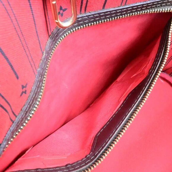 LOUIS VUITTON Neverfull MM Shoulder Bag Damier Ebene Leather BN N51105 23FA323 - Picture 5 of 14